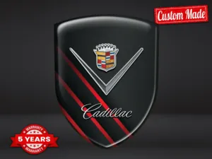 Cadillac Emblema Cupola Stile Badge Limitato Sport Gara